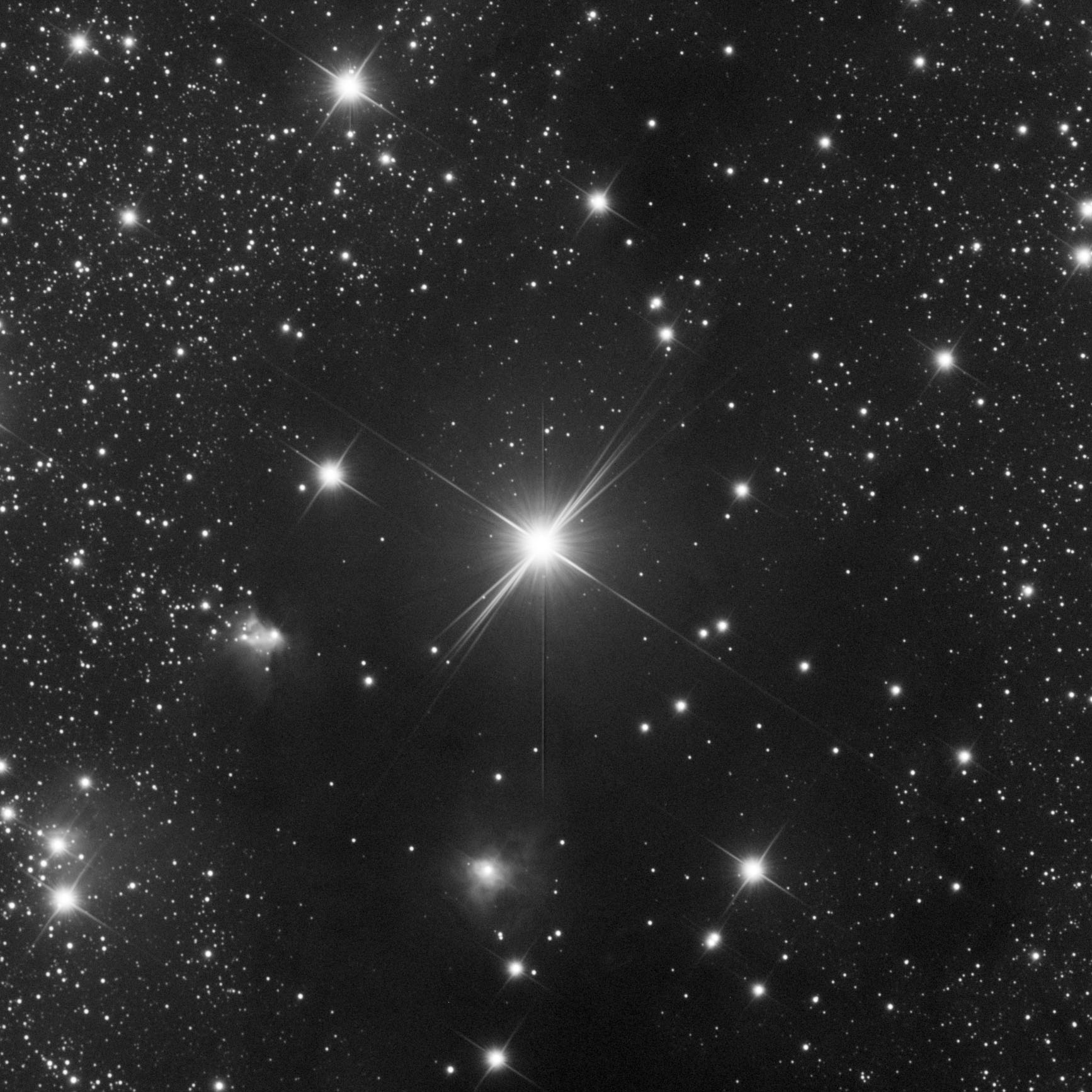 LDN 988 before fixing multi-spike stars with SpikelessAI and Dodge & Burn